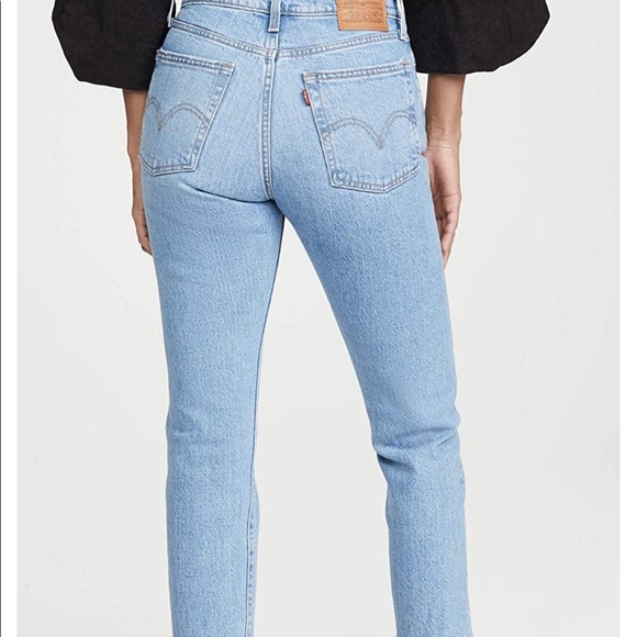 NWOT Levi's Wedgie Straight Jeans Tango Hustle 28 - Picture 2 of 8